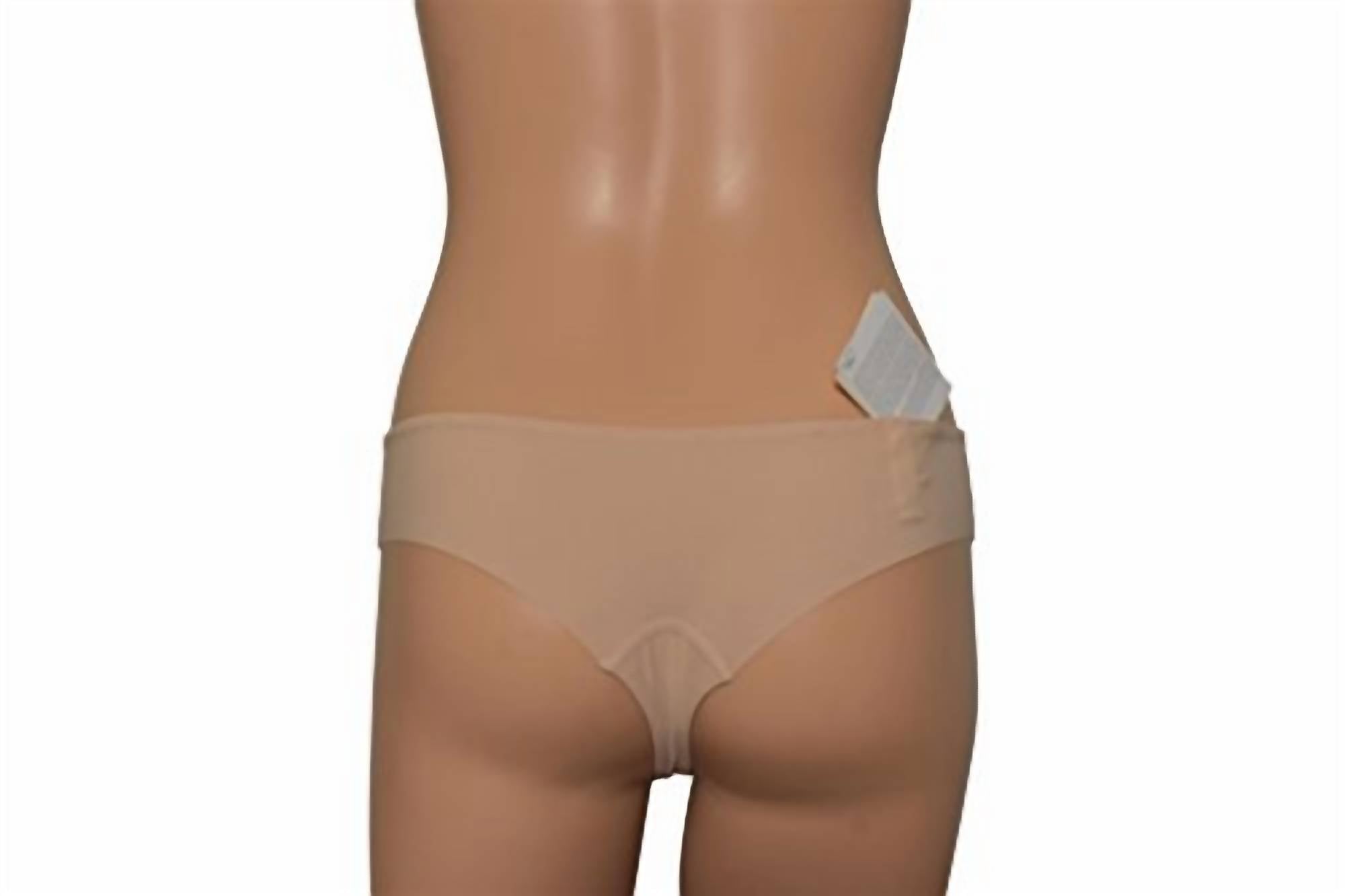 Petite Vintage Laser Cut Thong Panty