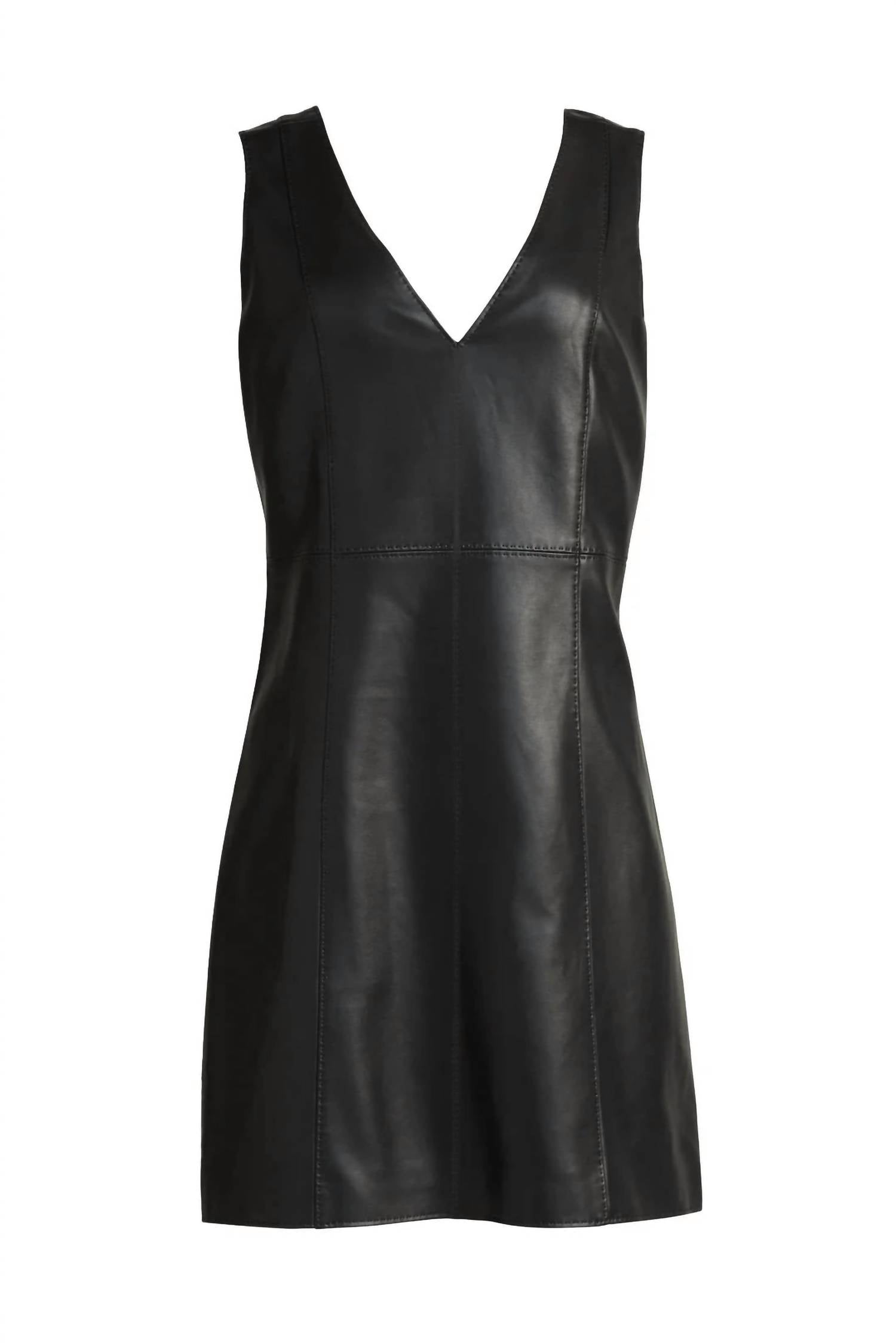 Marie Oliver - Violette Supple Vegan Leather Dress