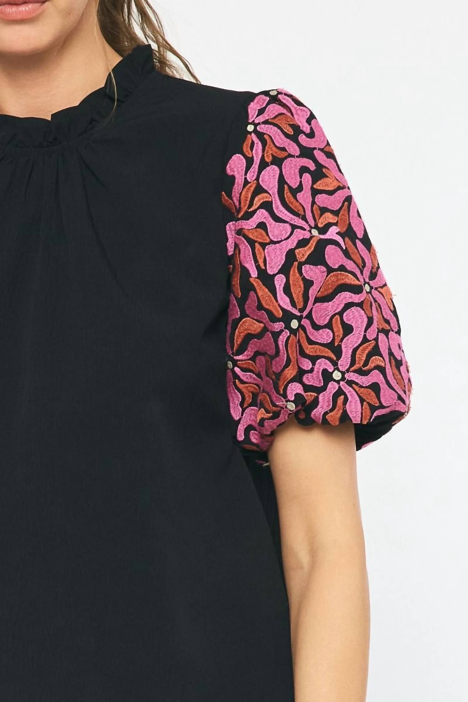 Entro - Season of Life Embroidered top