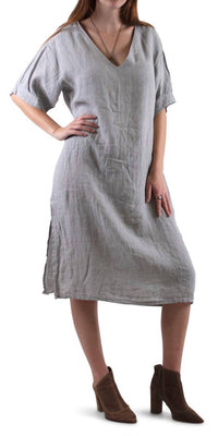 Gigi Moda - Matera Linen Midi Dress