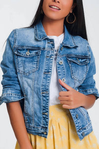 Q2 - Cropped Trucker Jacket