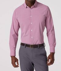 Mizzen + Main - Leeward Long Sleeve Trim Fit Performance Dress Shirt