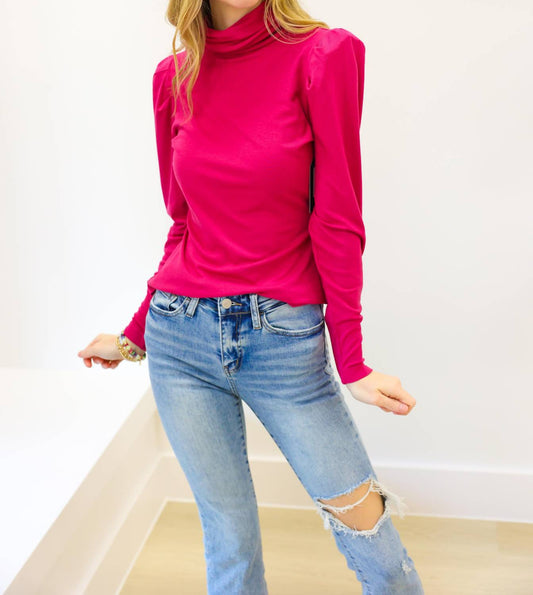 Emily Mccarthy - Tessa Turtleneck Long Sleeve Top