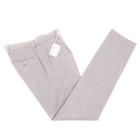 Luigi Borrelli Napoli - Men's Slim-fit Cotton Pants
