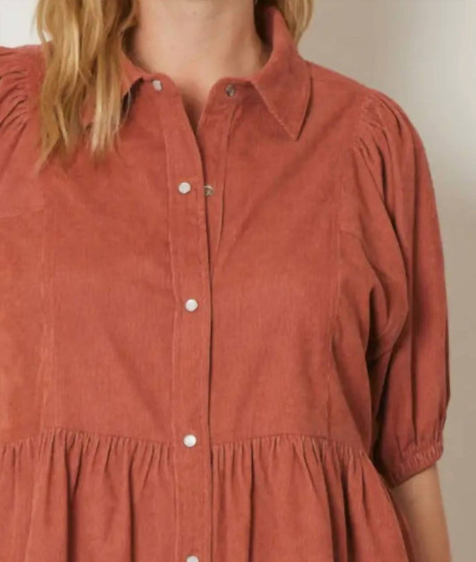 Entro - Corduroy Dress