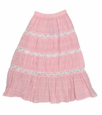 Little Olin - Girl's Long Ruffle Skirt