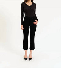 Daze - Shy Girl Crop Flared Jeans