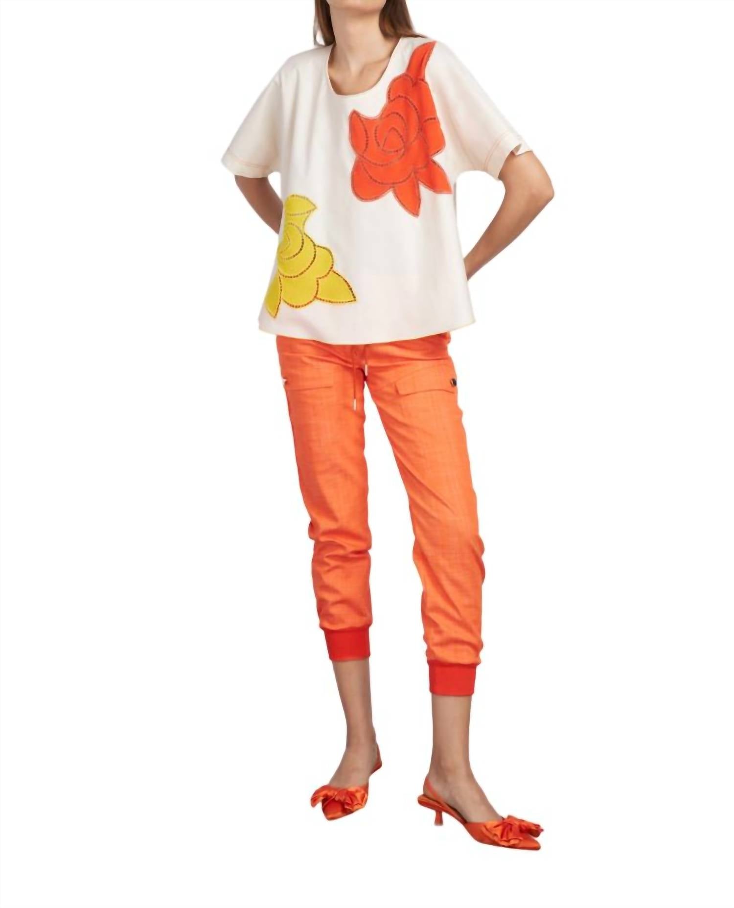CAMICETTA ROUND NECK TOP