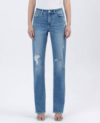Vervet By Flying Monkey - High Rise Straight Leg Jeans