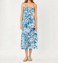 Lilly Pulitzer - JORGIAN LINEN MIDI DRESS