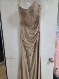 Amelia Couture - Long Evening Mermaid Beaded Prom Gown