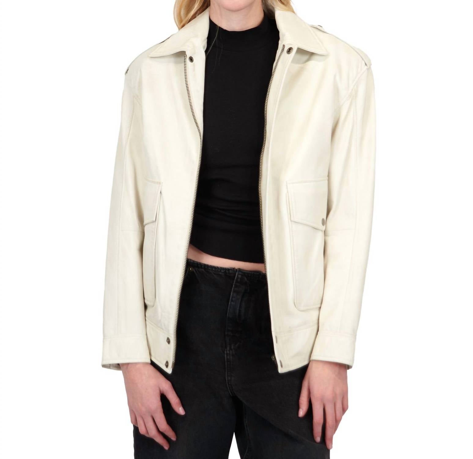 Jakett - Eden Vintage Leather Jacket