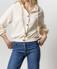 Lilla P - Button Front Hoodie