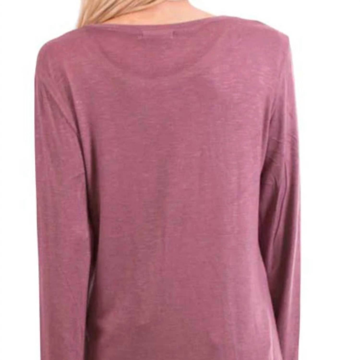 Gigi Moda - Francesca Scoop Neck Top