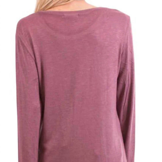 Gigi Moda - Francesca Scoop Neck Top