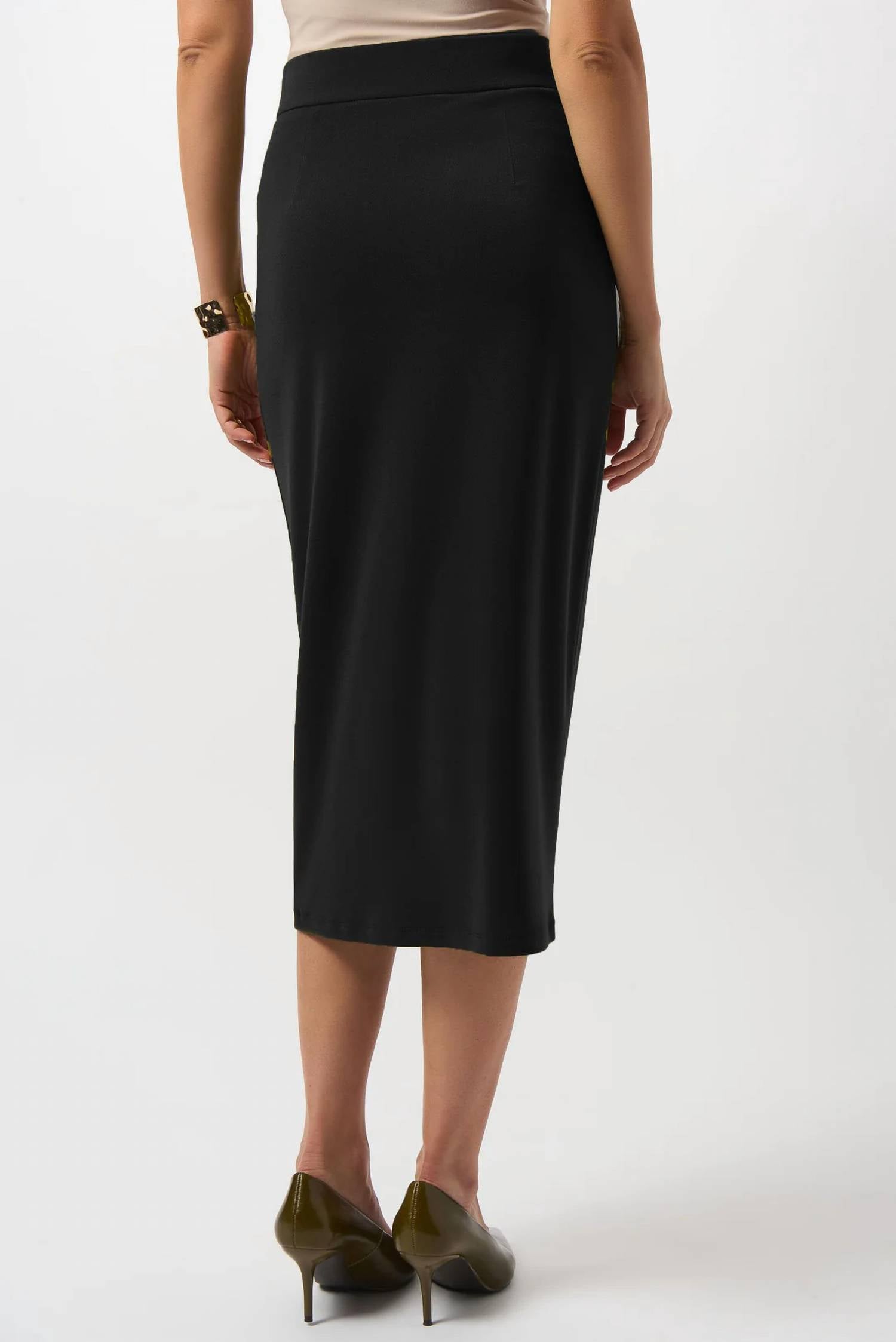 Joseph Ribkoff - Moss Crepe Pull-On Pencil Skirt