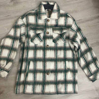 Shop Neighbor - Women's Button Down Furry Jacket