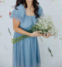 Mikarose - Eloise Squareneck Midi Dress