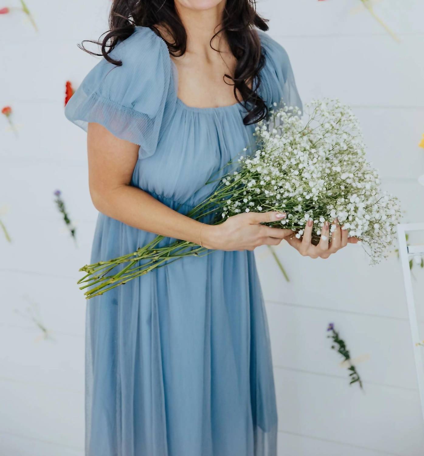 Mikarose - Eloise Squareneck Midi Dress