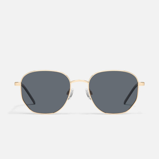 Quay - Women's Big Time Round Polarized Sunglasses