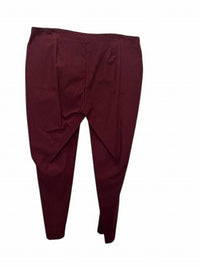 Cheryl Nash Women Davis Straight Leg Pant in wine - women's pants - detail view