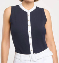 Cinq A Sept - Beverly Sleeveless Knit Top