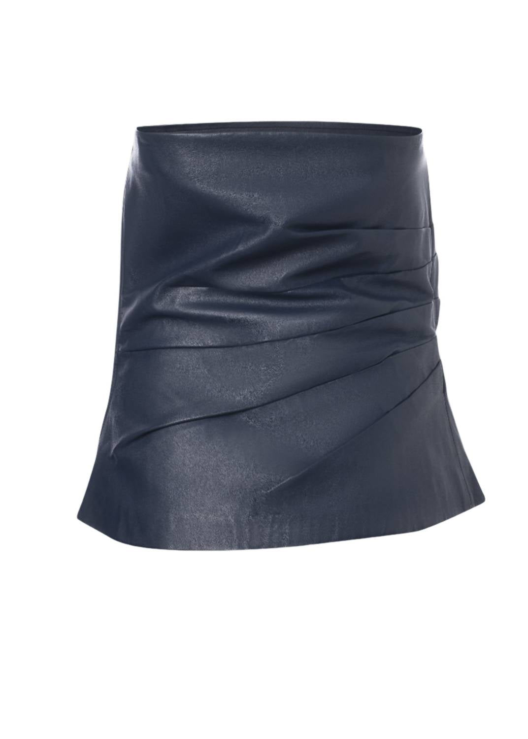 Iris Setlakwe - Women's Leather Bustier Strapless Top
