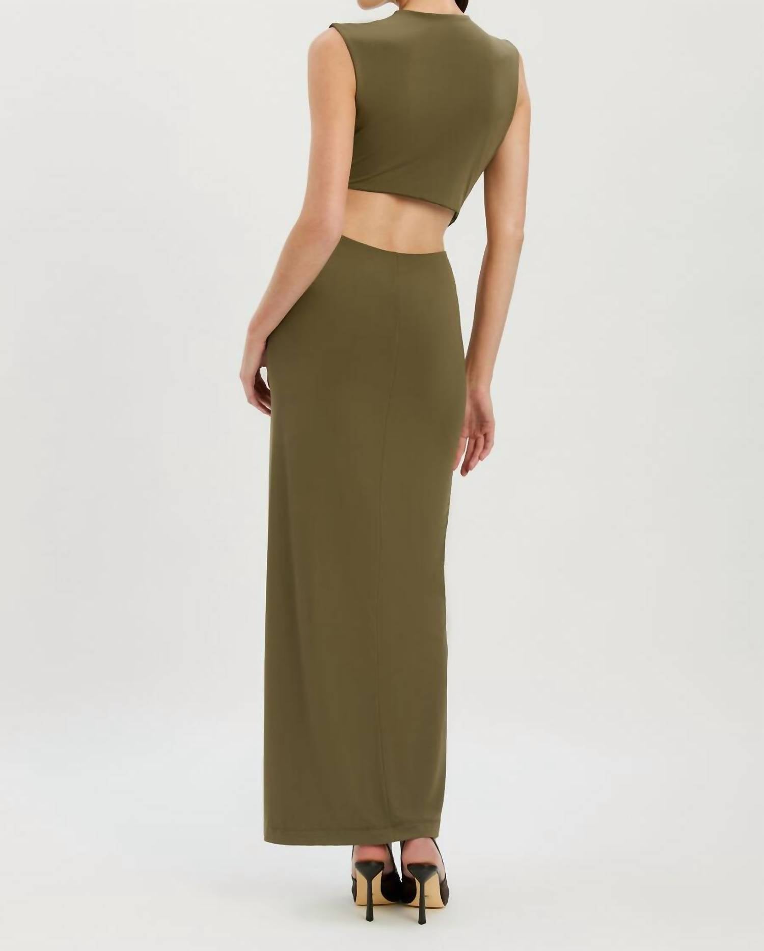 Bardot - Felix High Neck Maxi Dress
