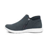Aetrex Women's Addie Boot in navy - women's shoe - alternate view