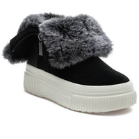 J/SLIDES Women's Wally Cold Weather Boots in black - women's shoe - alternate view