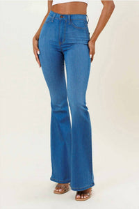 Vibrant M.I.U - High Waisted Flare Jeans