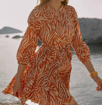 An'Ge - Stay True Tie Waist Dress