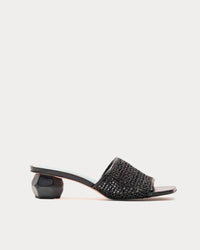 Frances Valentine - Women's Raffia Mesh Slide Heel Sandal