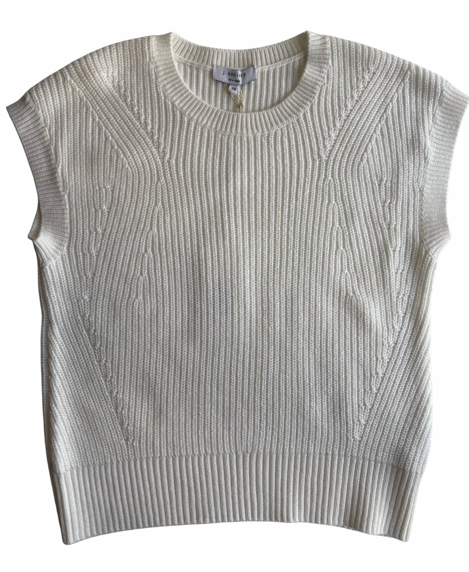 J. Society - Women's Shaker Crew Vest