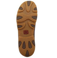 TWISTED X Men's Croco Embossed Chukka Driving Moc Shoes in ginger - men's boots - view 4