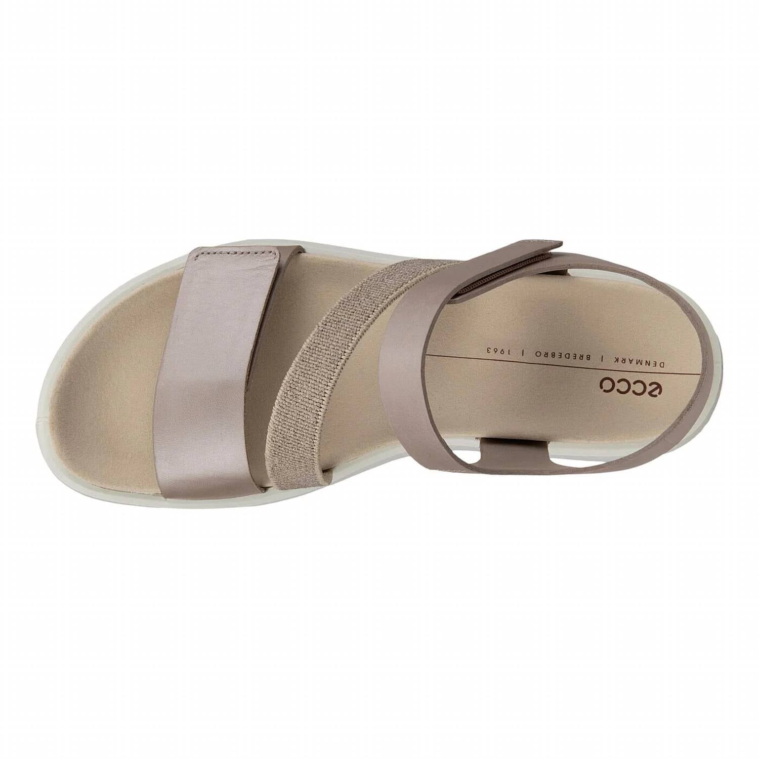 ECCO Women's Flowt Sandal in grey rose metallic - women's sandal - view 5