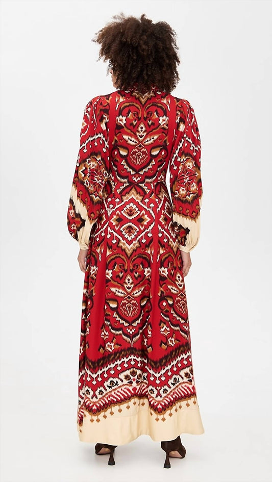 Farm Rio - Ainika Pineapple Maxi Dress