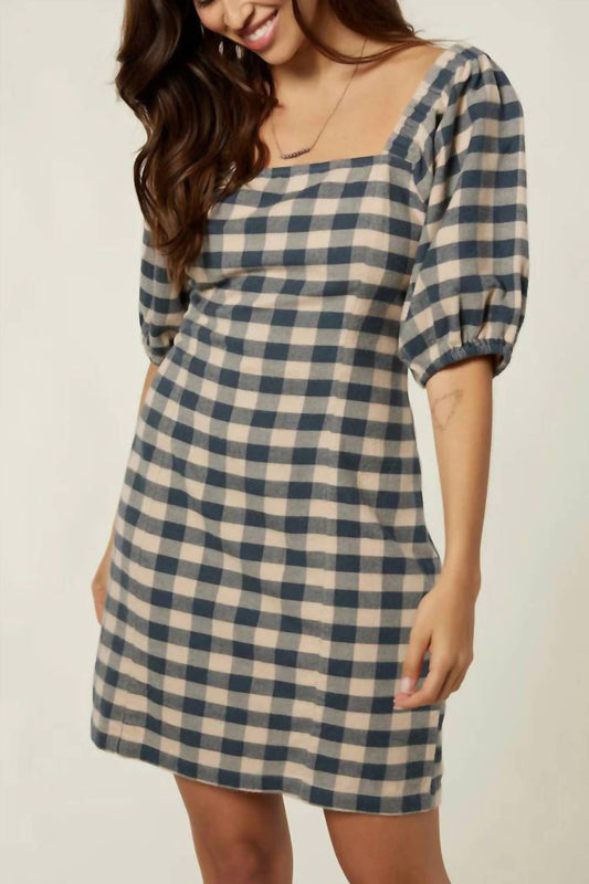 O'Neill - Abbie Plaid Mini Dress