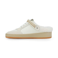 Vintage Havana Women's Baller 3 Sneaker in white grey chestnut - women's sneaker - detail view