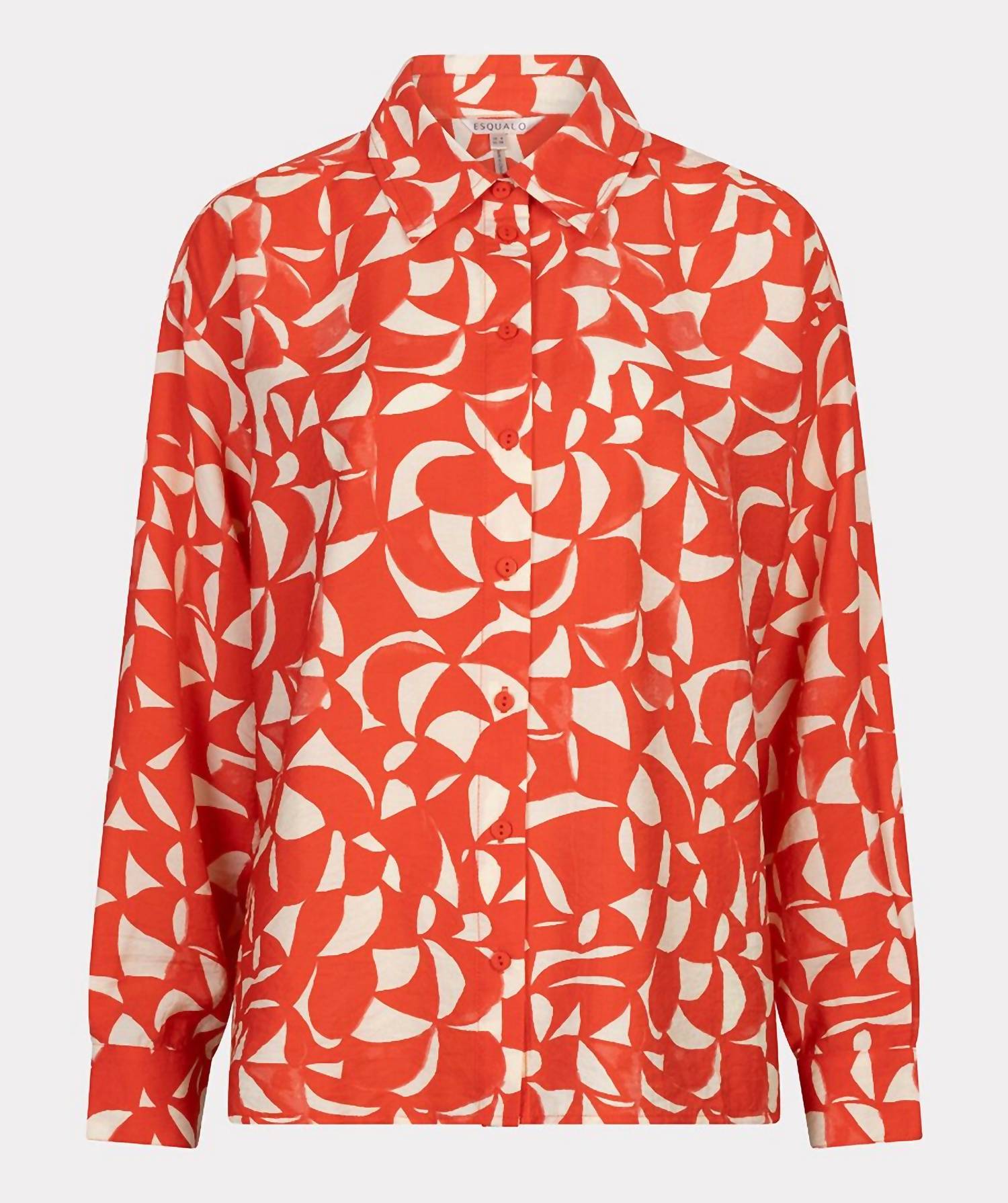 Esqualo - Scarlet Graphic Blouse