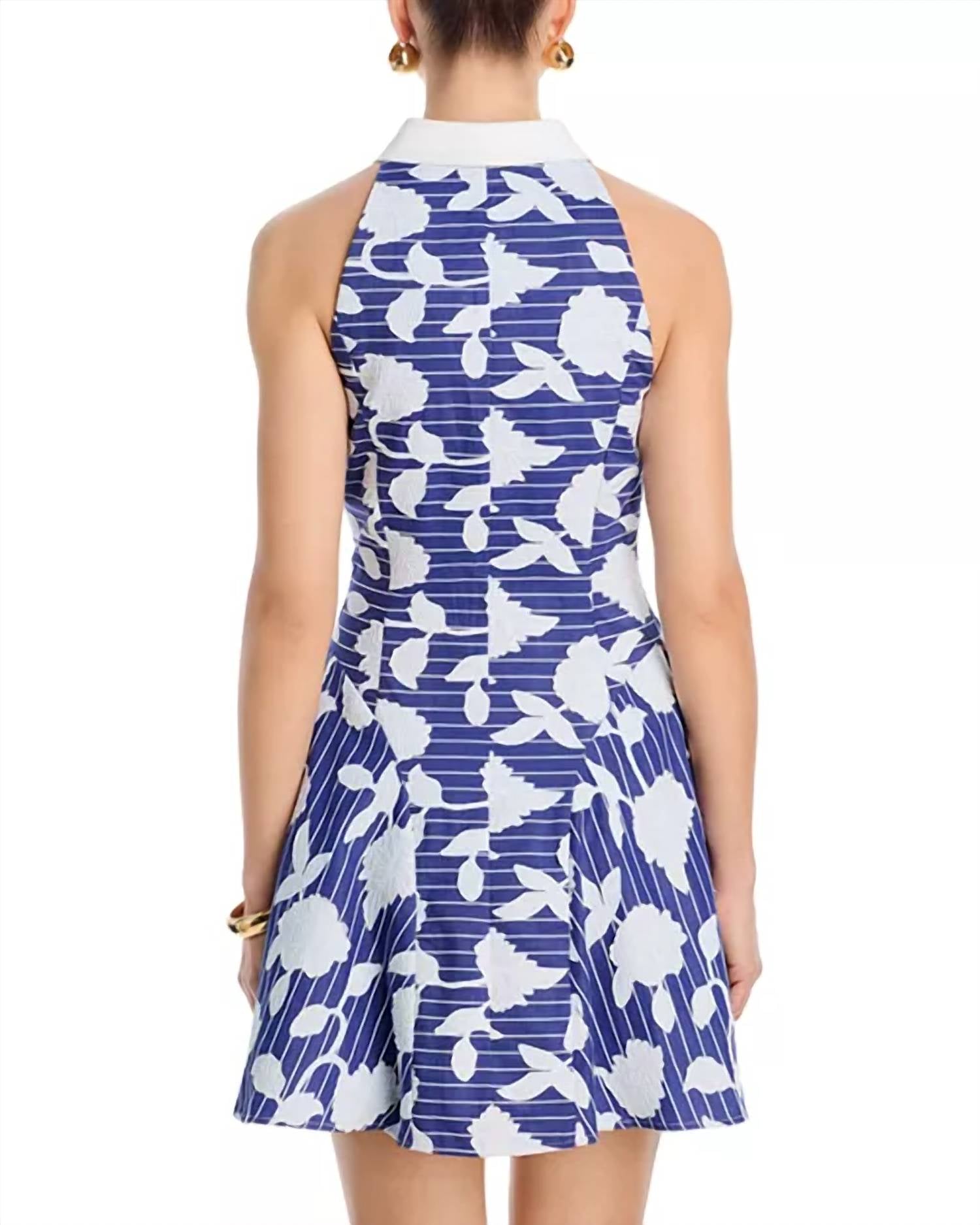 Milly - Maxine Floral Embroidered Mini Dress