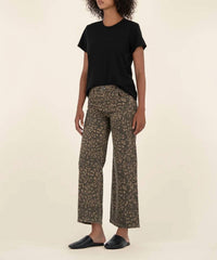KUT FROM THE KLOTH Ashton High Rise Barrel Leg Jeans in wood - women's jeans - alternate view