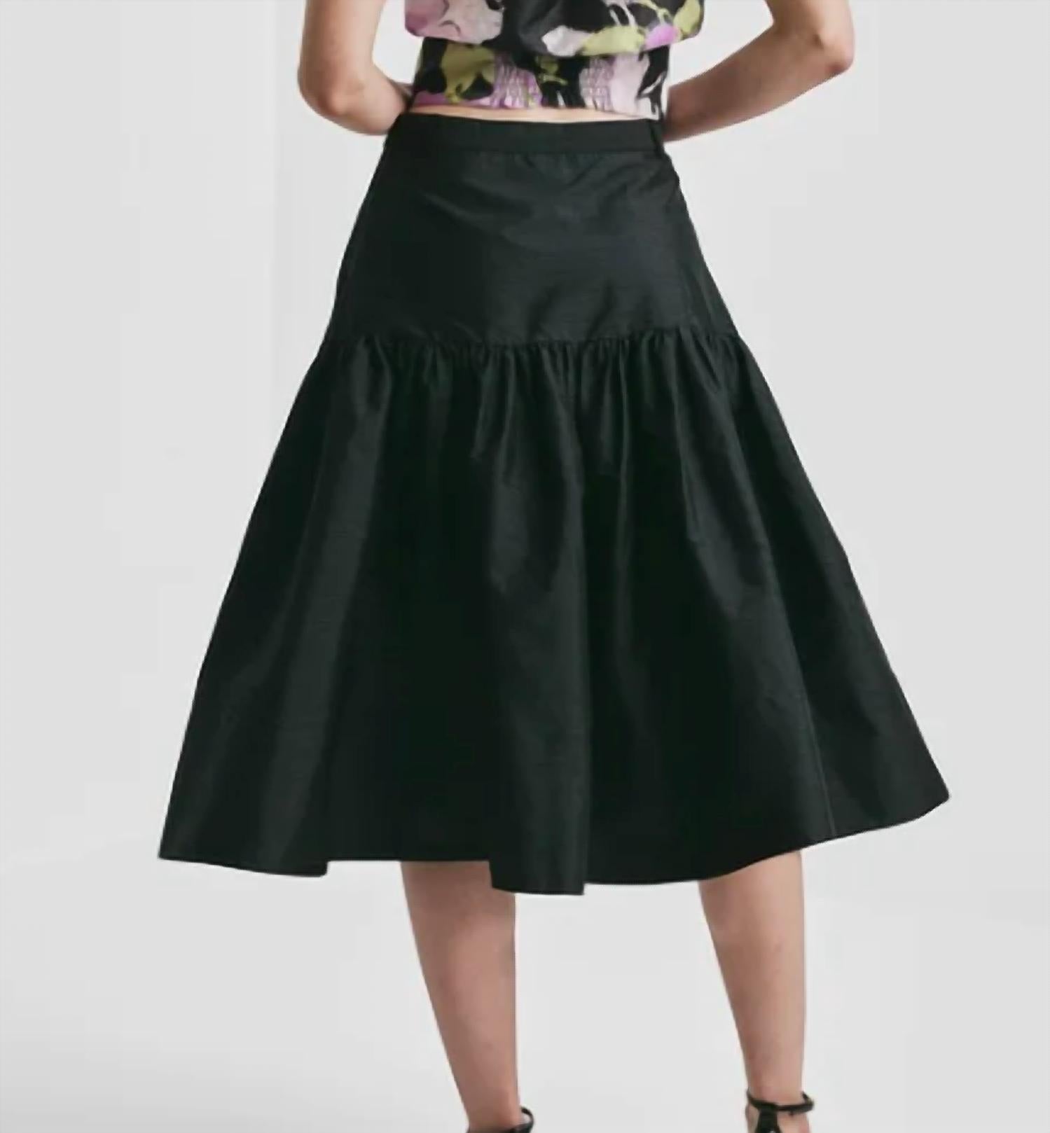 Bytimo - Taffeta Midi Skirt