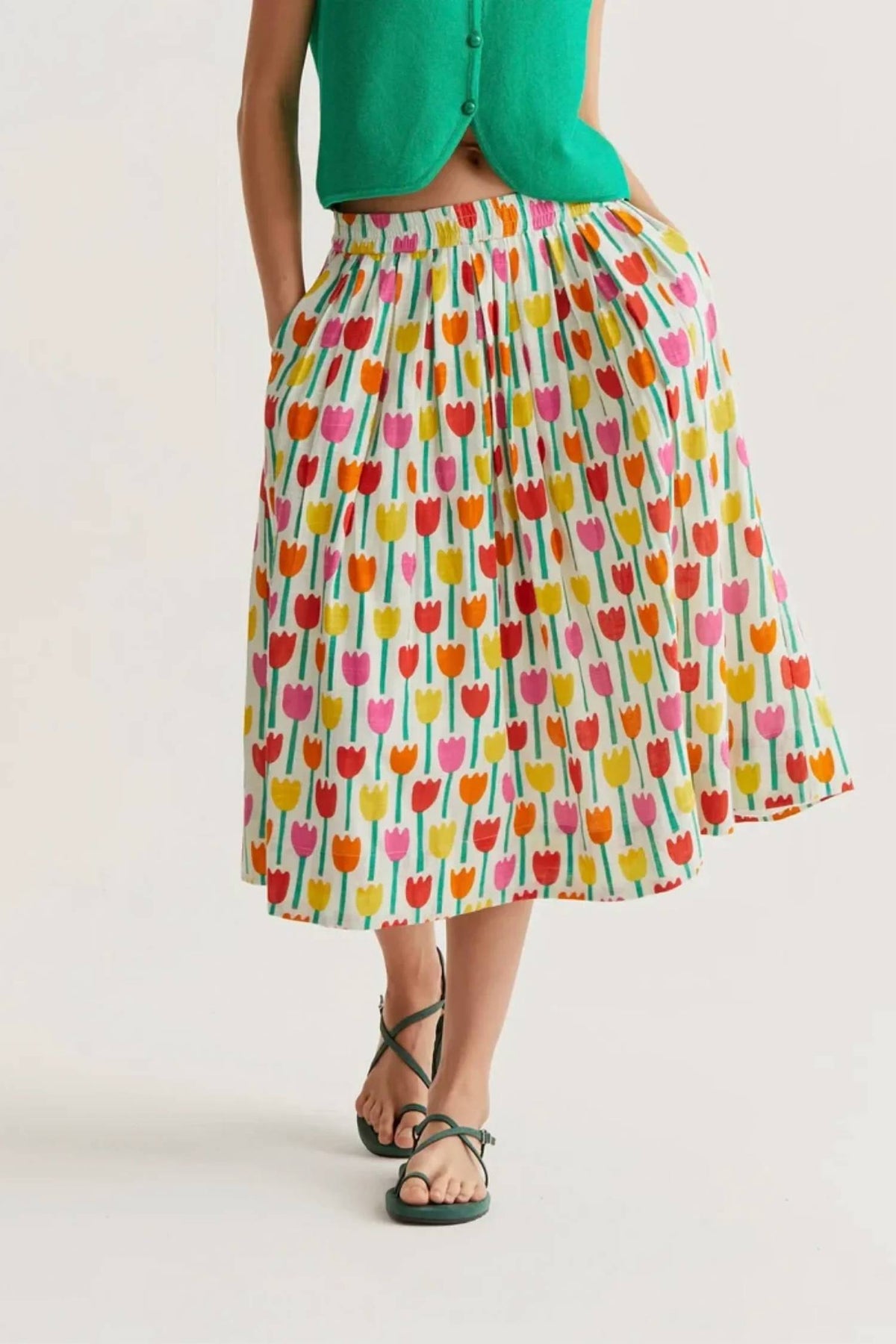 Compania Fantastica - Tulip Midi Skirt