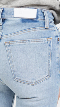 Re/Done - 90s High Rise Ankle Crop Jeans