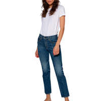 Askk Ny - Mid Rise Straight Leg Jean