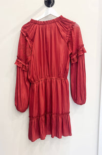Current Air - Long Sleeve Mini Dress
