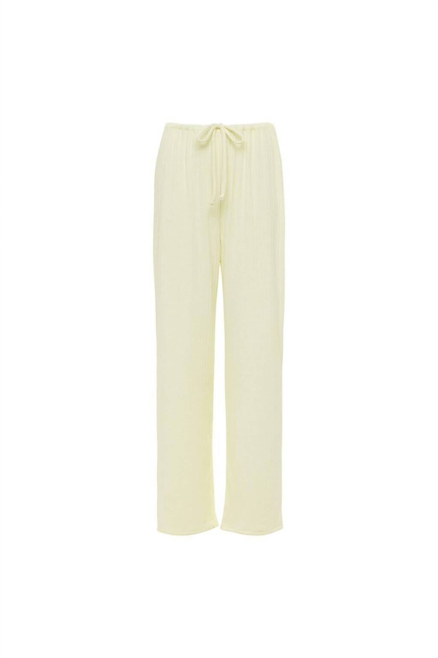 Montce - Rib Drawstring Pant