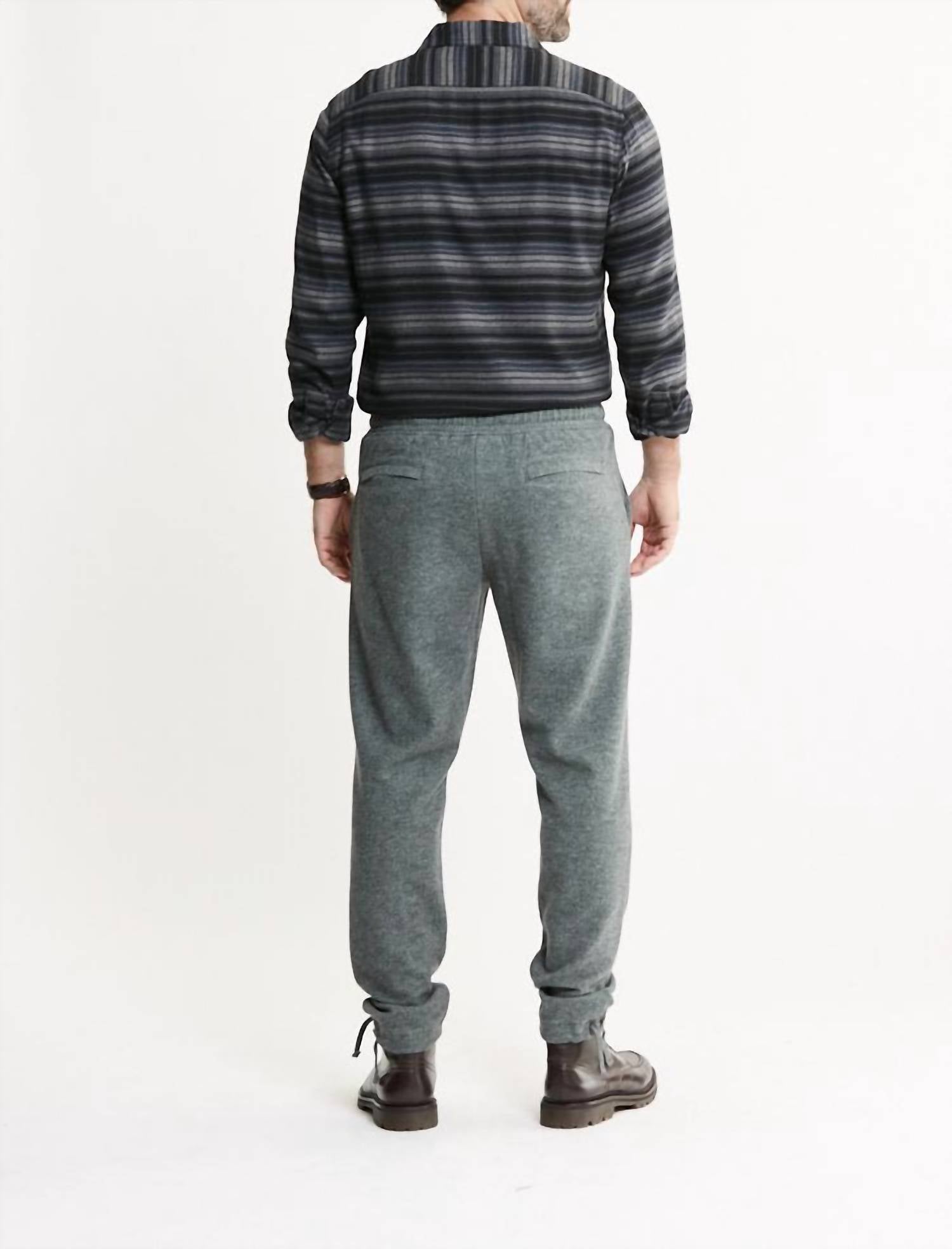 Jachs New York - Wool Blend Knit Jogger Pants