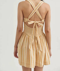 Free People - Laurel Plaid Mini Dress